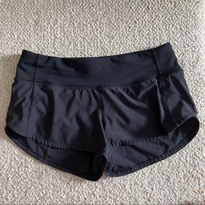 Lululemon Black Speed Short Size 4